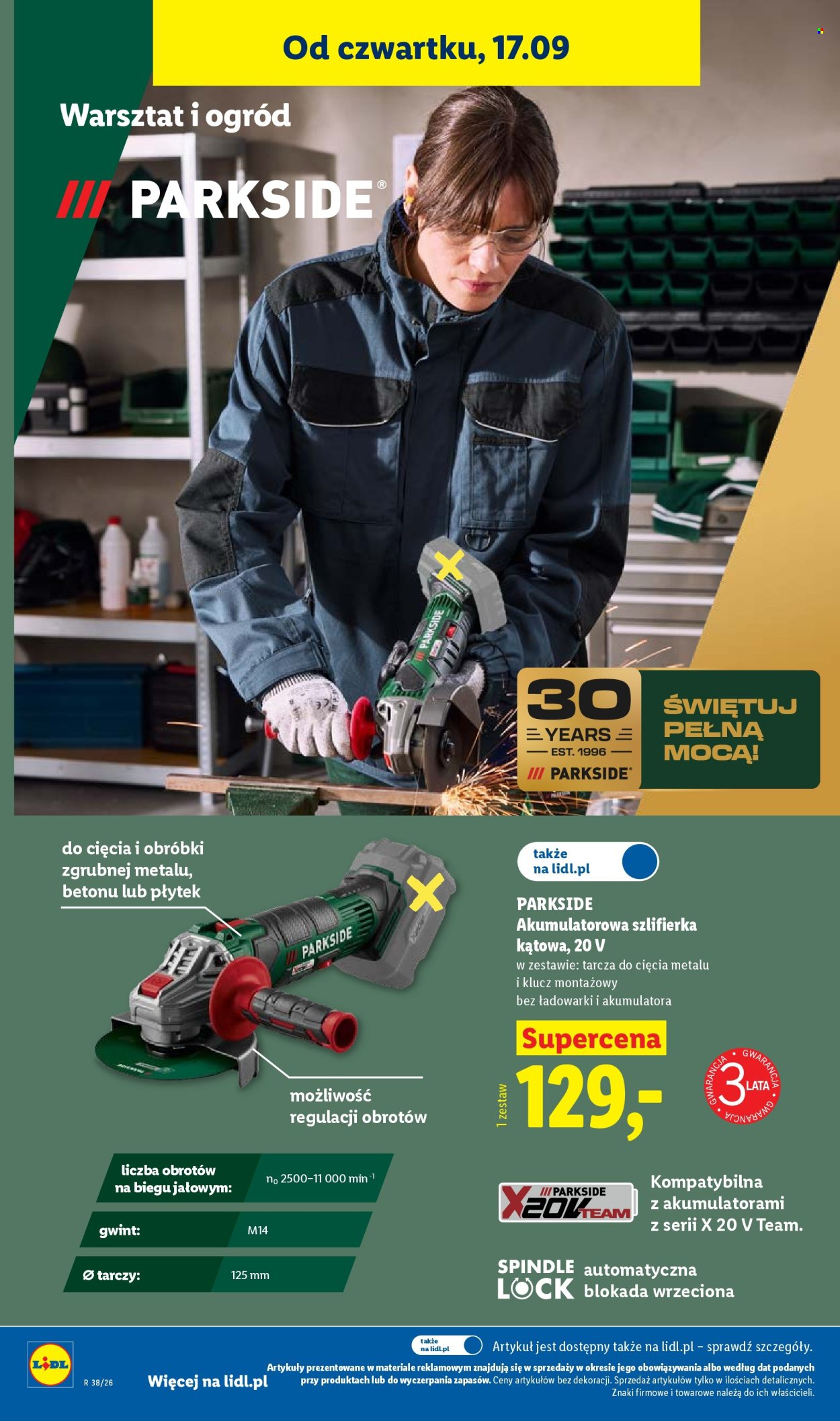Gazetka Lidl - 17.09.2026 - 19.09.2026. Strona 36