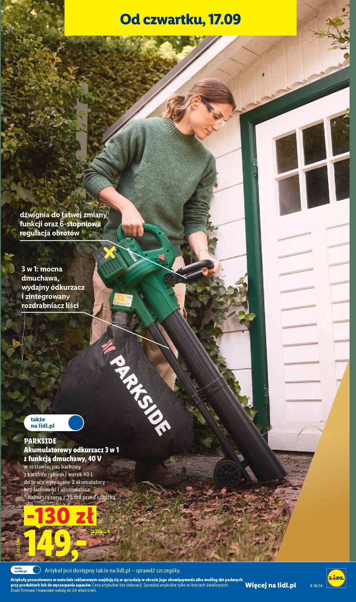 Gazetka Lidl - 17.09.2026 - 19.09.2026. Strona 39