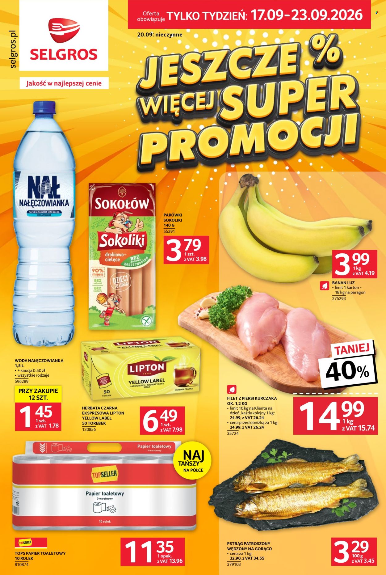 Gazetka Selgros - 17.09.2026 - 23.09.2026. Strona 1