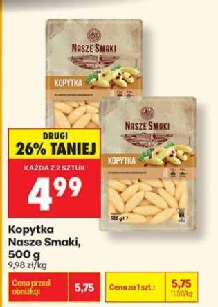 Kopytka Nasze Smaki, 500 g