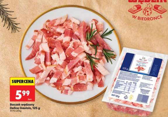Boczek wędzony Delice Guolais, 125 g