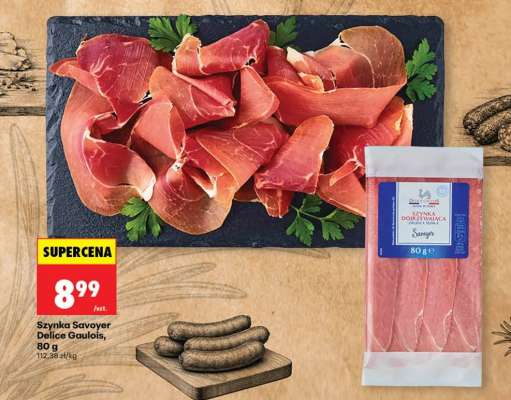 Szynka Savoyer Delice Gaulois, 80 g
