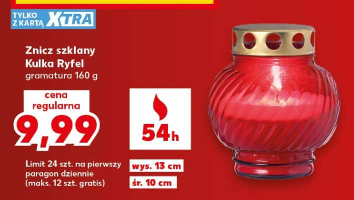 Znicz szklany Kulka Ryfel