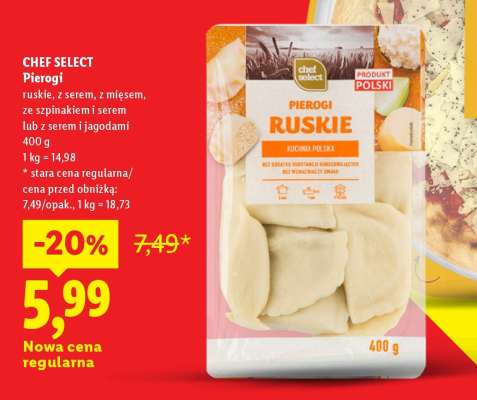 CHEF SELECT Pierogi