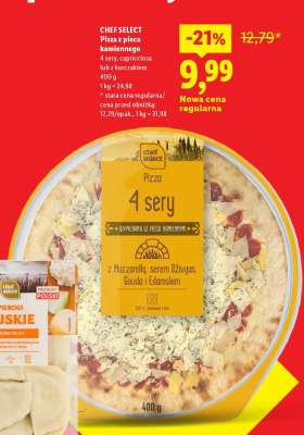 CHEF SELECT Pizza z pieca kamiennego**