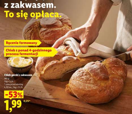 Chleb górski z zakwasem