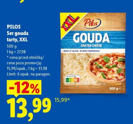 Pilos Ser gouda tarty, XXL