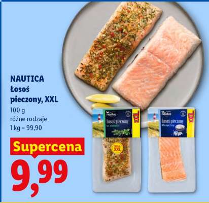 Nautica Łosoś pieczony, XXL