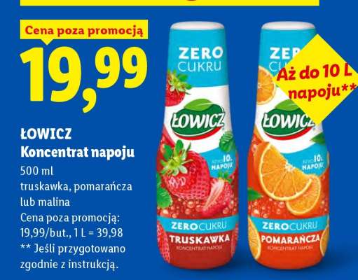 ŁOWICZ Koncentrat napoju