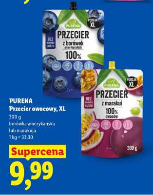 PURENA Przecier owocowy, XL