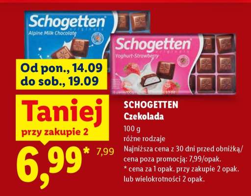 SCHOGETTEN Czekolada