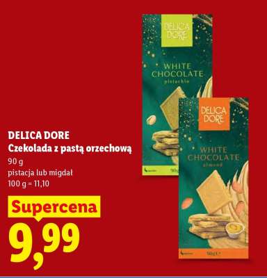 DELICA DORE Czekolada z pastą orzechową