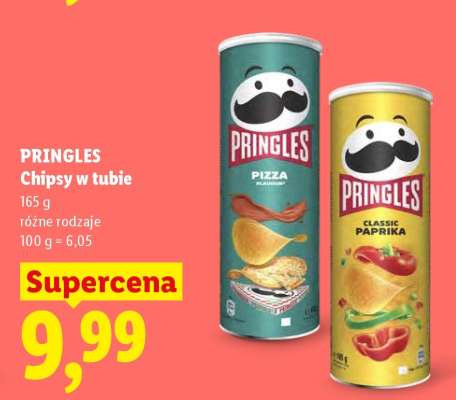 PRINGLES Chipsy w tubie*