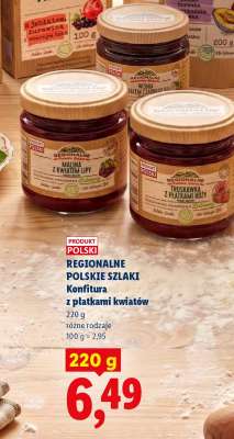 REGIONALNE POLSKIE SZLAKI Konfitura z płatkami kwiatów