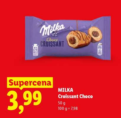 MILKA Croissant Choco