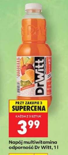 Napój multiwitamina odporność Dr Witt, 1 l