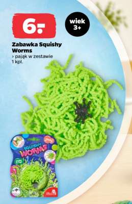 Zabawka Squishy Worms