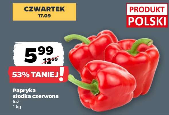 Papryka słodka czerwona