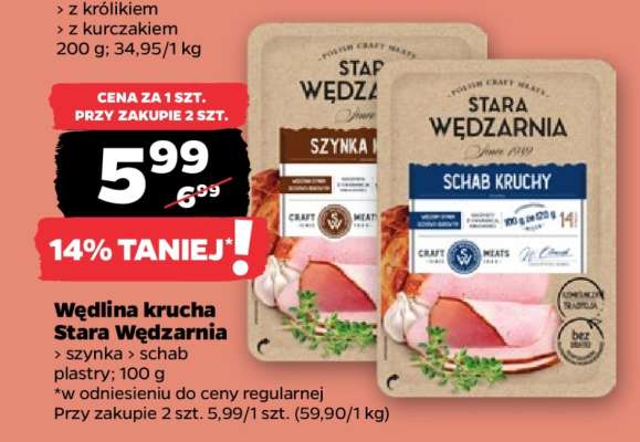 Wędlina krucha Stara Wędzarnia