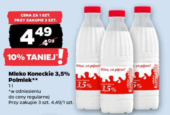Mleko Koneckie 3,5% Polmlek