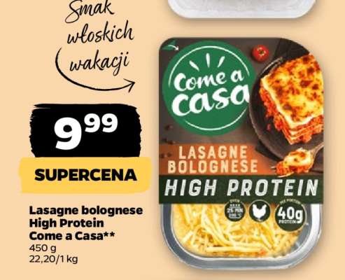 Lasagne bolognese High Protein Come a Casa