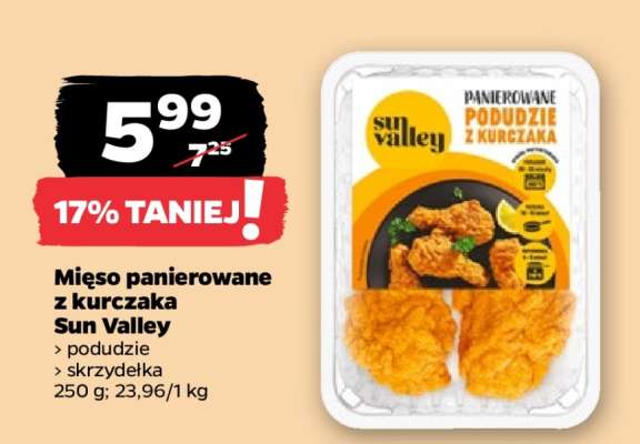 Mięso panierowane z kurczaka Sun Valley