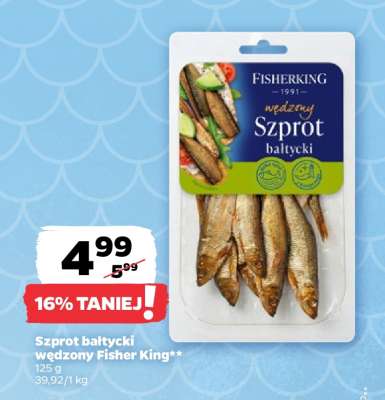 Szprot bałtycki wędzony Fisher King
