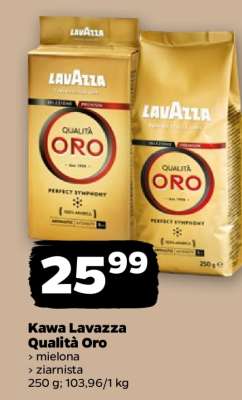 Kawa Lavazza Qualità Oro