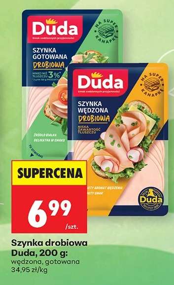 Szynka drobiowa Duda, 200 g