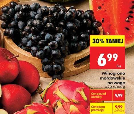 Winogrono mołdawskie na wagę
