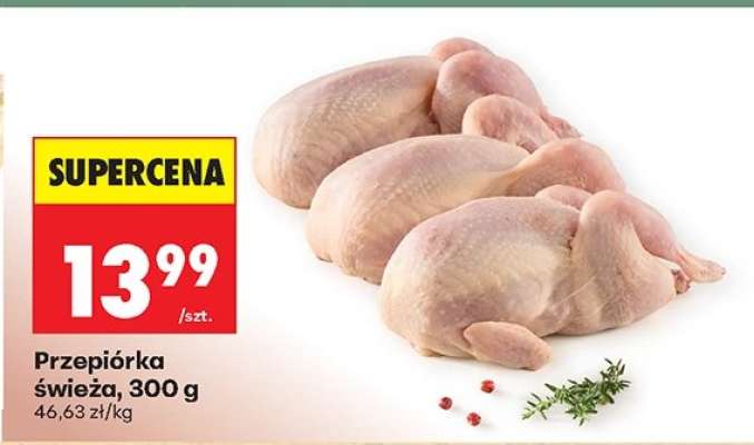 Przepiórka świeża , 300 g