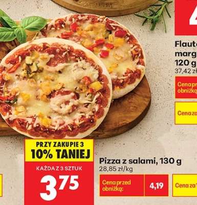 Pizza z salami 130 g