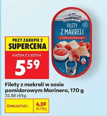 Filety z makreli w sosie pomidorowym Marinero 170 g