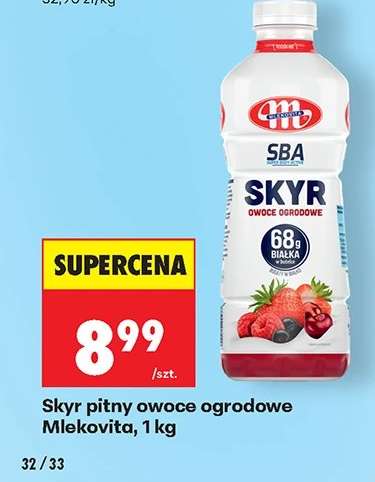 Skyr pitny Owoce Ogrodowe Mlekovita, 1 kg