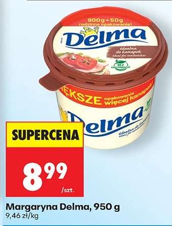 Margaryna Delma, 950 g