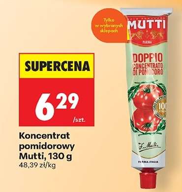 Koncentrat pomidorowy Mutti 130 g