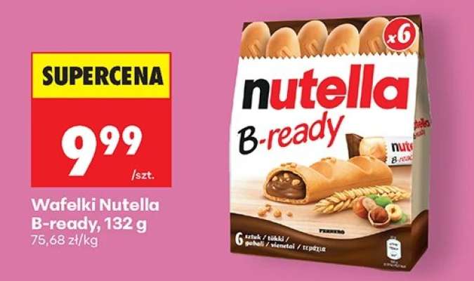 Wafelki Nutella B-ready, 132 g