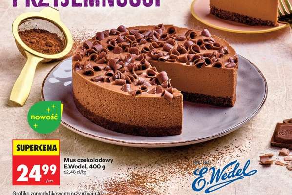 Mus czekoladowy E. Wedel 400 g