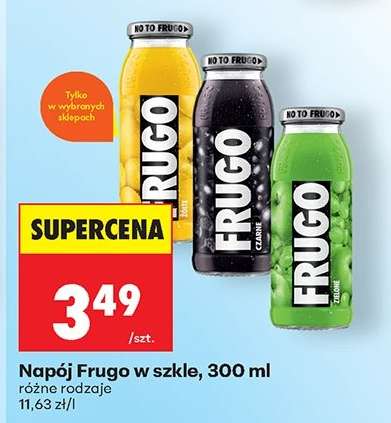 Napój Frugo w szkle, 300 ml