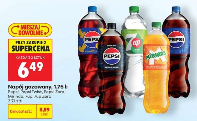 Napój gazowany, 1,75 l