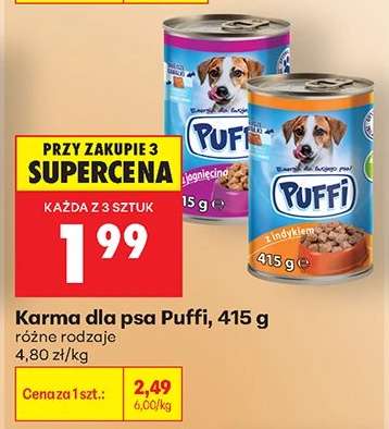 Karma dla psa Puffi, 415 g
