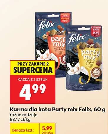 Karma dla kota Party mix Felix 60 g