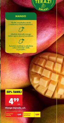 Mango dojrzałe, szt.