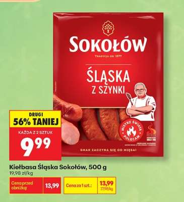 Kiełbasa Śląska Sokołów, 500 g