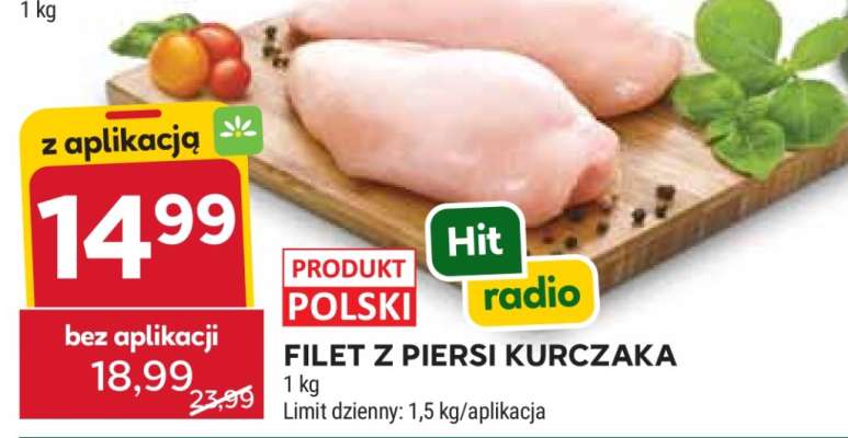 Filet z piersi kurczaka