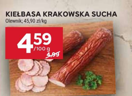 Kiełbasa krakowska sucha