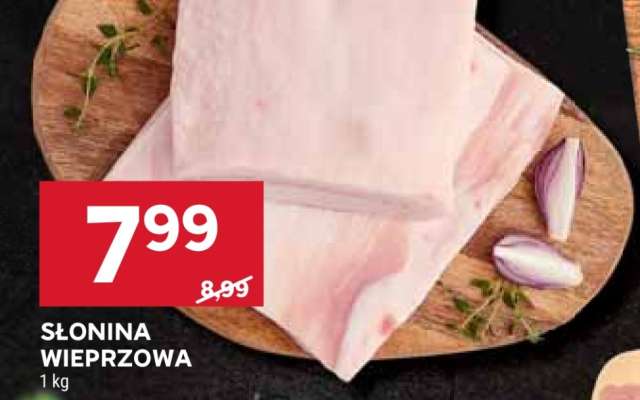 Słonina wieprzowa