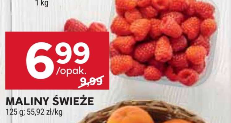 MALINY ŚWIEŻE