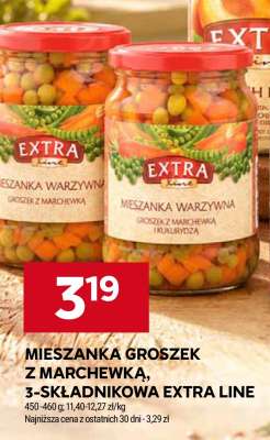 MIESZANKA GROSZEK Z MARCHEWKĄ, 3-SKŁADNIKOWA EXTRA LINE