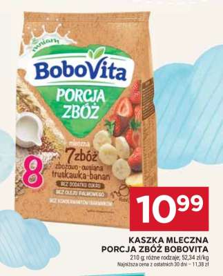 Kaszka mleczna Porcja Zbóż BoboVita